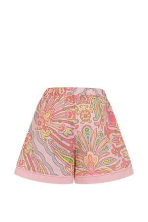 bermuda in cotone multicolorrosa ETRO KIDS | GY6A39P0587503VI